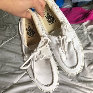 White vans, worn a few times